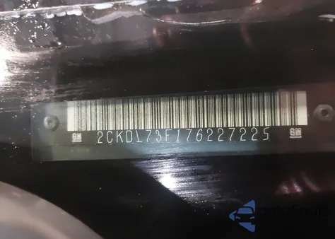 2007 Pontiac Torrent from USA, damaged, VIN 2CKDL73F176227225